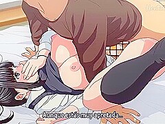 She is tricked by some men, her first time is secretly filmed, and she is then tricked and creampied