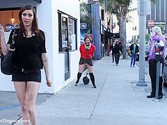 Girl Next Store Shocked And Bound In Public, Ass Fucked, Humiliated - PublicDisgrace