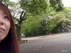 Tomomi Matsuda - Asian Girl Is Walking Around The City With Vibrating Egg In Her Panties