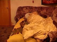 Lesbian teen licks a chubby MILF