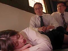 Ultimate Visual Office Lady's Business Trip: Unlikely Pleasure with a Hated Middle-Aged Boss x5xABF0