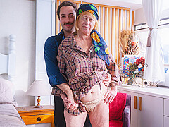 First Anal With A Ugly Grandma
