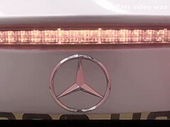Sexy sluts gets fucked in a car repairing shop