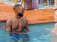 Grandma Has A Craving In The Pool Bbc - Hd Porn 1080p