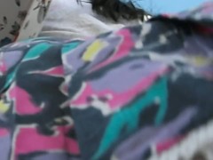 My upskirt video of a juicy hottie I saw in a bus