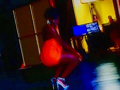 Wonderful black bitch needs some hard stuff