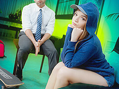 Selina Imai And Nicky Rebel - Tomboys Use Dildos? Selina Learns To Fuck Like A Lady