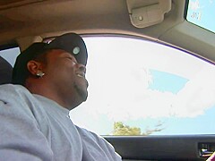 Natural boob babe sucks and fucks his fat cock like there's no tomorrow