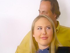 Hot Blondes Alyssa Cole And Savana Styles Sharing A Big Cock