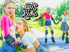 Elloise Arti And Nika Murr - Elloise And Nika Horny On Rollerblades