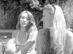 Stepmom takes care of her stepdaughter in a pussy licking way
