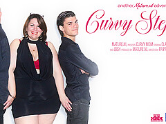 Fucked By A Father And A Son In One Day, Curvy Big Butt Stepmom Claire Barre Does Them All