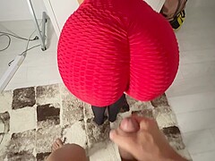 Fitness Model Looking For A I Cum On Amazing Ass In Yoga Pants - Candy Luxxx And Sports Bra