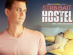 Alex Tanner A & Damien Hyde in STR8 Bait Hostel: Turn Down Service - NextDoorWorld