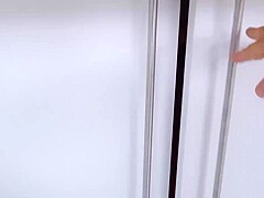 sexy cheerleader spreads legs