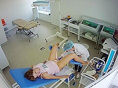 Hidden Spy Cam - Gynecological Examination 01 - Young Old