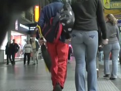 Amazing amateur teen candid asses in jeans