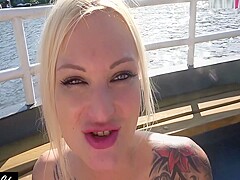 Public Sex With Dirty Young German Slut On A Boat Pov Filmed