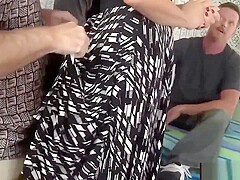 Mature Tart Vanessa Videl Is Gangbanged by Five Horny Guys