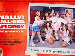Finally! ... An All-girl Aapi Orgy Extravaganza - Jasmine Teaa, Kimmy Kimm And Alona Bloom