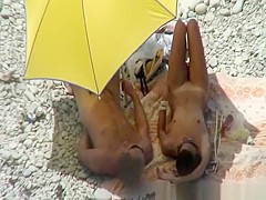 Normal day at the nudist beach