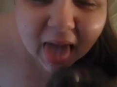 Shooting a biggest load in my wifes throat anew
