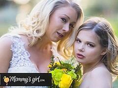 MOMMY'S GIRL - Bridesmaid Katie Morgan Bangs Hard Her Stepdaughter Coco Lovelock Before Her Wedding