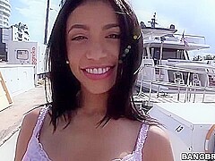 Sexy Latina Veronica Rodriguez Gets Fucked Hard In Public
