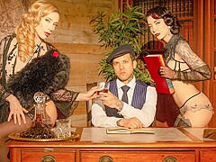 All Hands On Small Hands Video With Aiden Ashley, Small Hands, Charlotte Sartre - Brazzers
