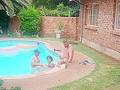 Dare Me To Play With Them In The Swimming Pool Eating Some Dick
