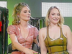 Natural Born Electroslut: 1st Porn Shoot Ever For Blonde Bombshell - Hadley Viscara And Mona Wales