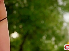 Canadian Pornstar Vyxen Steel Striptease And Blowjob HD
