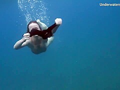Submerged Hot Babes Underwater
