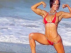 Tanned And Sultry Fitness Mom Toni Andra 4