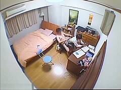 Teen Schoolgirl has sex and is cough by a hidden cam