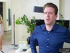 Sexy ass Kira Thorn getting her asshole filled with big dick