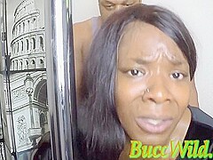 Ebony Ghetto Girl Sucking Big Black Dick And Getting Ass Fucked In Pov Anal
