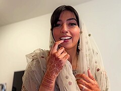 Aaliyah Yasin And Jesus Reyes - Bhabi Cheats On Her Husband During Eid With Bbc