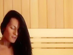 Jason X - Skinny Hot Mindy Lays Naked In The Sauna Dig The Warmth That Seeps Into Her Skin, But When