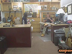 Customers wife smashed by nasty pawn guy
