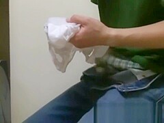 Hot Asian Step-Mom Catches Son Sniffing Dirty Panties