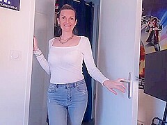 Gamer Guy Gets His Cocked Sucked By A Milf At Home