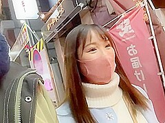 [hmn-188] First Date Love Nakadashi Outdoors Kissing Special Makino Miona Scene 2 P1