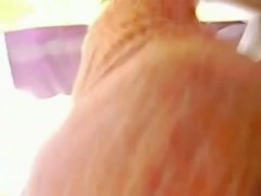 Blonde mermaid at the market upskirt porno nice ass black thong
