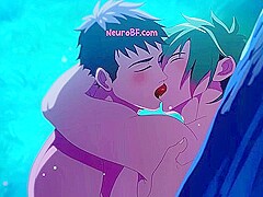 Nagi and the knight leave the goblin cave & sink into passionate forest sex (Happy END)