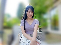 【声優志望のピュアま●こ、ドM覚醒。】「エロボイスの勉強で来ました、」清楚なお嬢様が目隠しされ