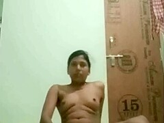 Horny Young Village Wife Cam Sex With Brinjal
