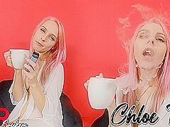 Vaping Softcore Smoke Break - Chloe Toy And Hot Pornstar