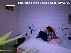 Wife catches husband fucking an escort with a hidden camera