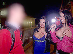 Meli Deluxe Xania Wet in German Cougars Public Berlin - MagmaFilm